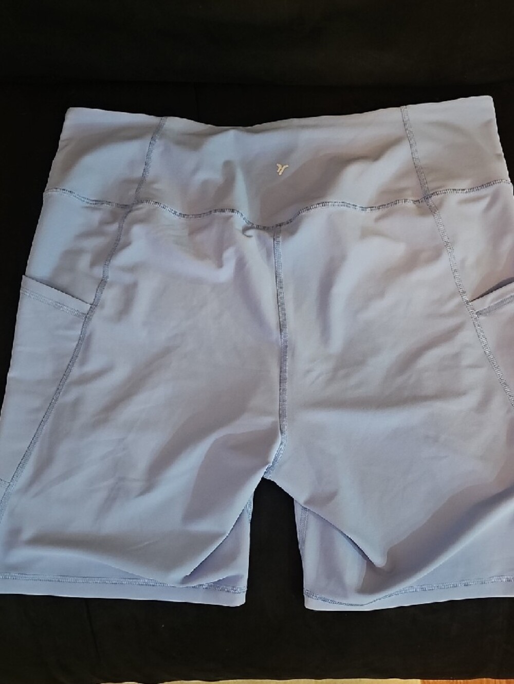 Old Navy Active Powersoft Light Lavender High-Rise Bike Shorts, Sz XL, Like New - Picture 4 of 4